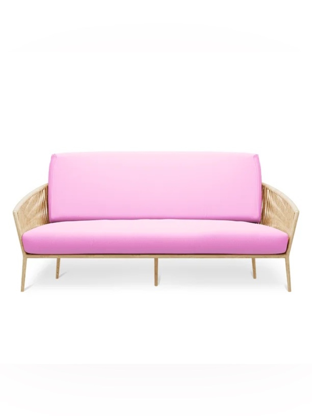 Beautiful Pink Futon Cover Twin Size Solid Futon Cover 39x75in